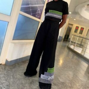 Molivian Wear Black trouser & top outfit